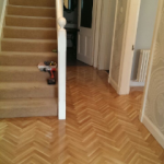 wooden floor with pattern
